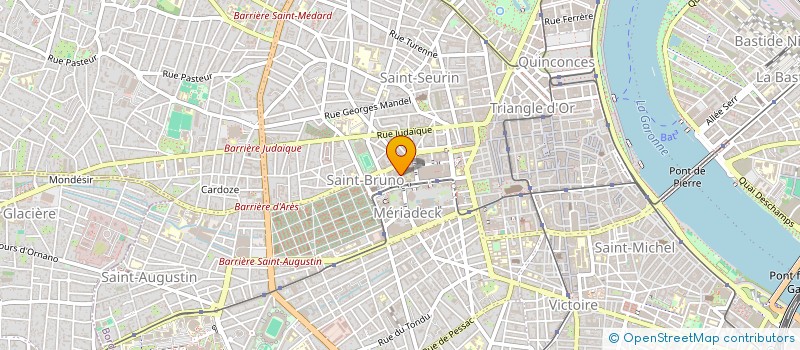 localisation de l'entreprise REGIE METROPOLITAINE D'EXPLOITATION DE PARCS DE STATIONNEMENT à BORDEAUX
