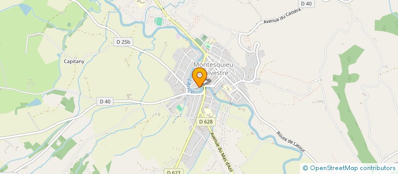localisation de l'entreprise REGIE MUNICIPALE D ELECTRICITE à MONTESQUIEU-VOLVESTRE