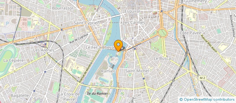 localisation de l'entreprise REGIE MUNICIPALE D'ELECTRICITE à TOULOUSE