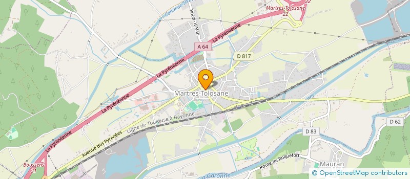 localisation de l'entreprise REGIE MUNICIPALE D ELECTRICITE DE MARTRES à MARTRES-TOLOSANE