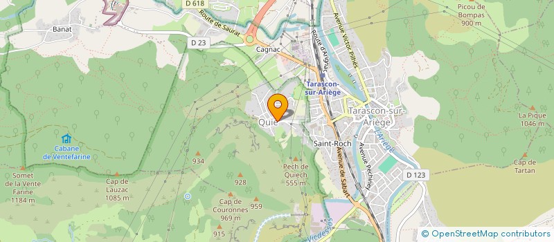 localisation de l'entreprise REGIE MUNICIPALE D'ELECTRICITE DE QUIE à QUIE