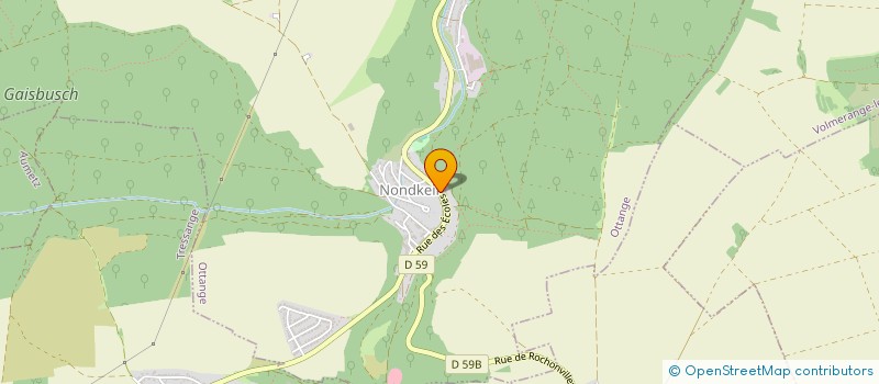 localisation de l'entreprise REGIE MUNICIPALE DE TELEDISTRIBUTION  OTTANGE