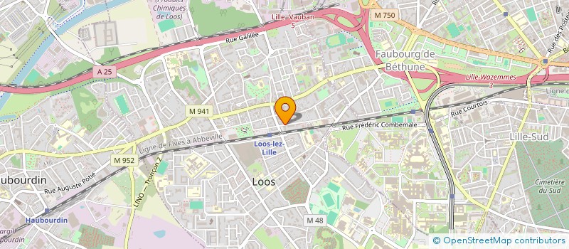 localisation de l'entreprise REGIE MUNICIPALE ELECTRICITE DE LOOS à LOOS