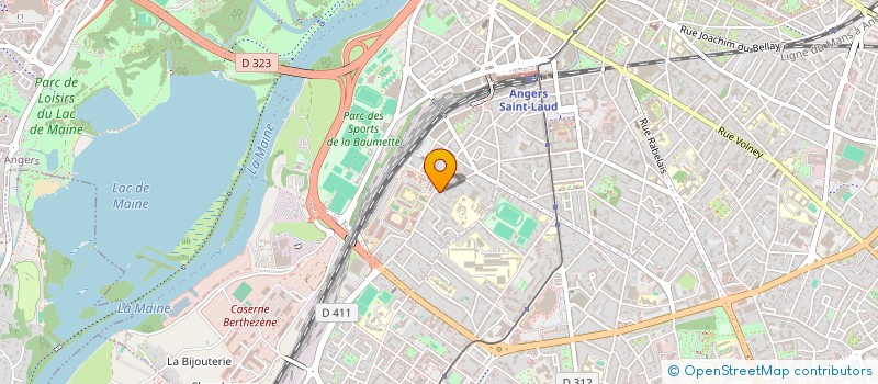 localisation de l'entreprise REGIE OR DIE  ANGERS