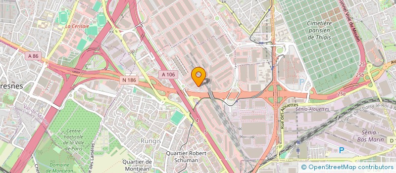 localisation de l'entreprise REGIE PERSONNALISEE POUR LA VALORISATION ET L'EXPLOITATION DES DECHETS DE LA REGION DE RUNGIS à RUNGIS