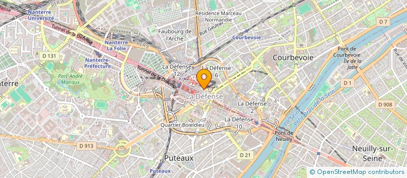 localisation de l'entreprise REGIE PLUS  PUTEAUX