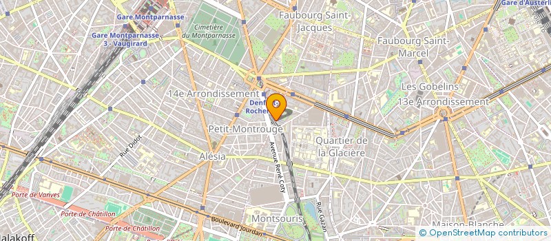 localisation de l'entreprise REGIE PRODUCTIONS  PARIS