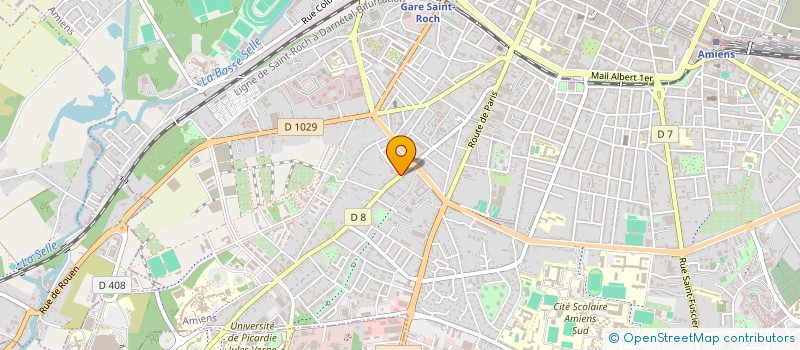 localisation de l'entreprise REGIE PUBLICITAIRE WEB à AMIENS