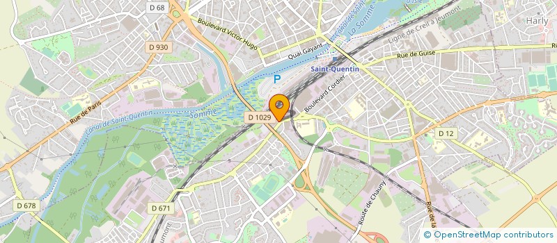 localisation de l'entreprise REGIE REGIONALE DES TRANSPORTS DES HAUTS-DE-FRANCE à GAUCHY