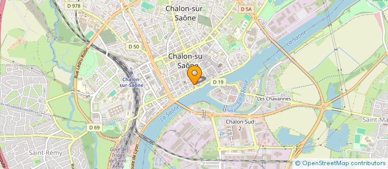 localisation de l'entreprise REGIE RENARD à CHALON-SUR-SAONE