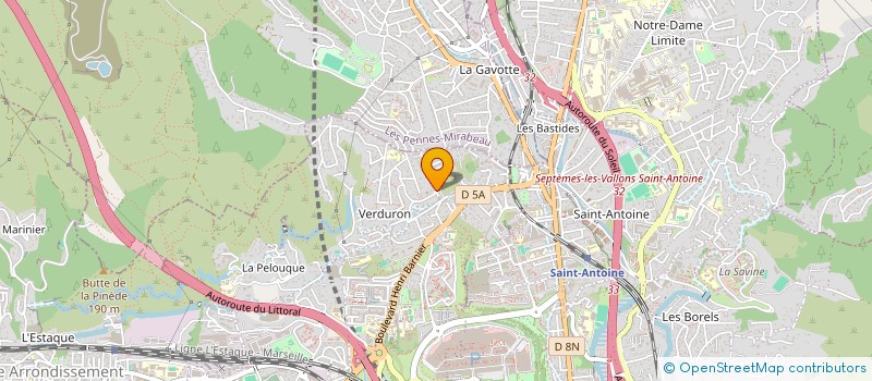 localisation de l'entreprise REGIE SUD SERVICES à MARSEILLE
