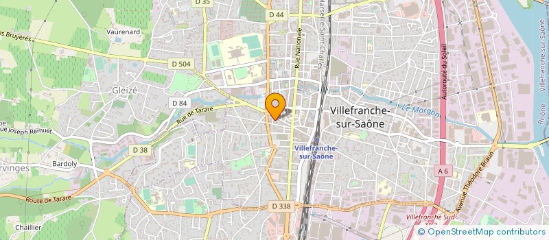 localisation de l'entreprise REGIE TM IMMOBILIER à VILLEFRANCHE-SUR-SAONE