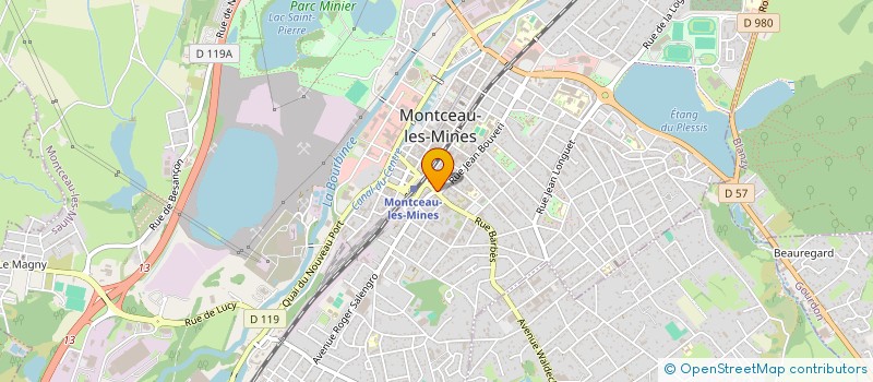localisation de l'entreprise REGIE TOUTES SONORISATIONS à MONTCEAU-LES-MINES