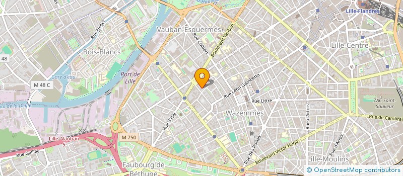 localisation de l'entreprise REGIESTAR à LILLE