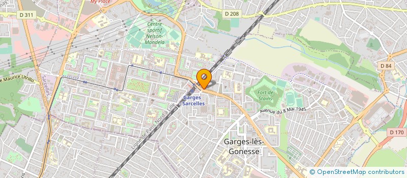 localisation de l'entreprise REGIME D'ALLOCATIONS VIAGERES DES GERANTS DE TABACS à GARGES-LES-GONESSE