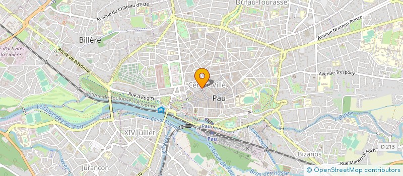 localisation de l'entreprise REGIMIA à PAU