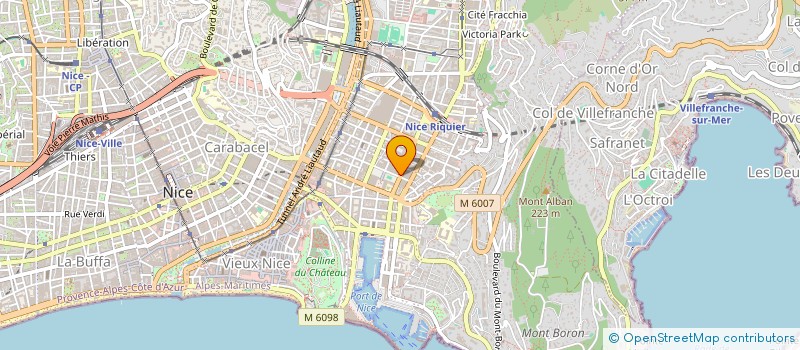 localisation de l'entreprise REGIMMO à NICE