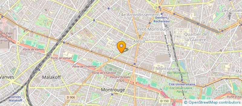 localisation de l'entreprise REGIMO  PARIS