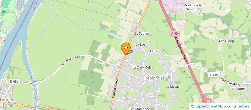 localisation de l'entreprise REGIMONT à REPLONGES