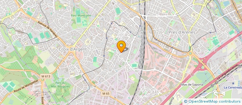 localisation de l'entreprise REGINE à MONTPELLIER