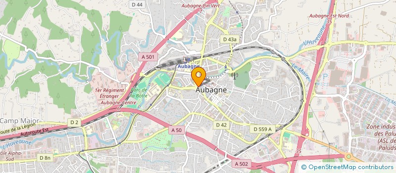 localisation de l'entreprise REGINE B à AUBAGNE