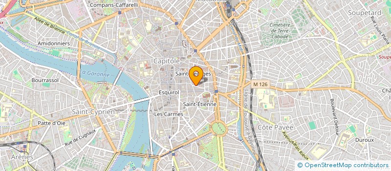 localisation de l'entreprise REGINE BOUIX  TOULOUSE