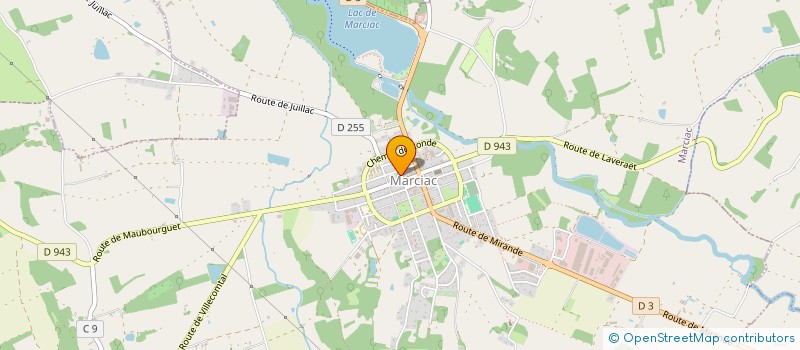 localisation de l'entreprise REGINE & CO  MARCIAC