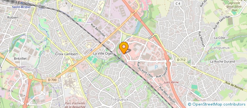 localisation de l'entreprise REGINEA INVEST  LANGUEUX