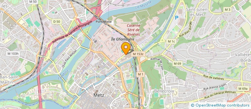 localisation de l'entreprise REGIOLABS  METZ