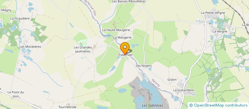localisation de l'entreprise REGION DEPARTEMENTS CANTONS COMMUNES PDL à LA BOISSIERE-DES-LANDES