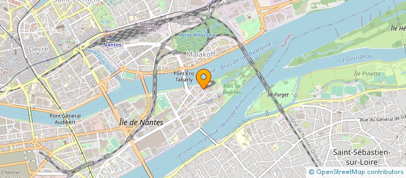 localisation de l'entreprise REGION DES PAYS DE LA LOIRE à NANTES