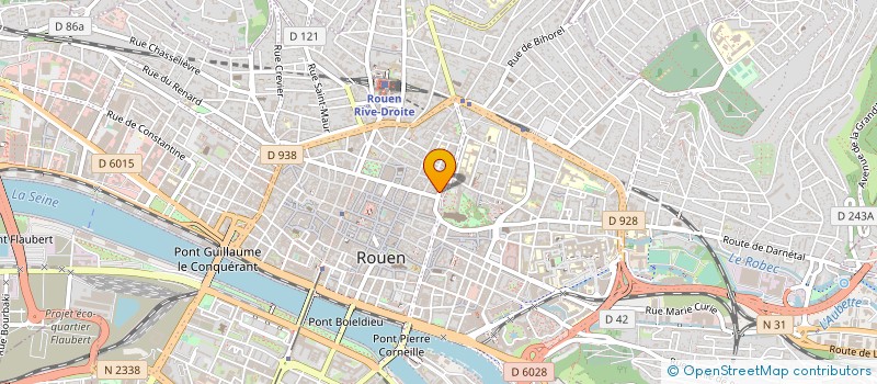 localisation de l'entreprise REGION FNAIM DE L'IMMOBILIER DE NORMANDIE à ROUEN