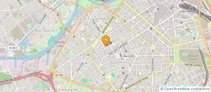 localisation de l'entreprise REGION ORGANISATION KARATE  LILLE