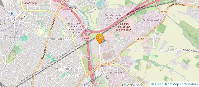 localisation de l'entreprise REGIONAL CONSTRUCTION SERVICES  TOULOUSE