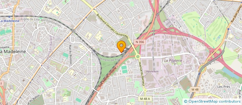 localisation de l'entreprise REGIONALE LOCATION ET SERVICES TEXTILES  MARCQ-EN-BARUL