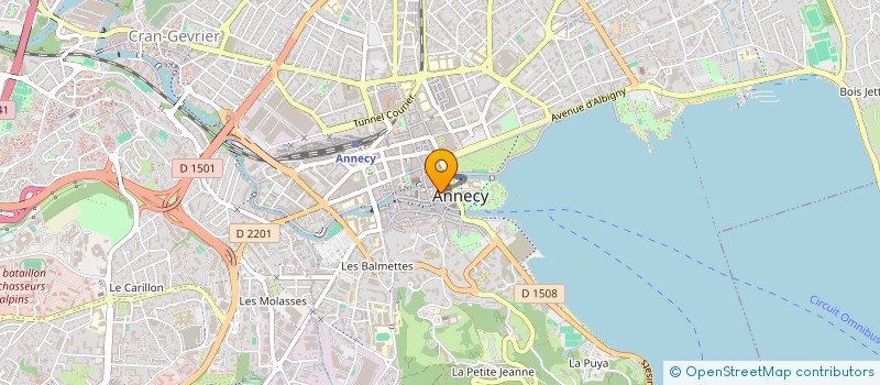 localisation de l'entreprise REGIR à ANNECY