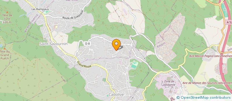 localisation de l'entreprise REGIS  SAINT-SAVOURNIN