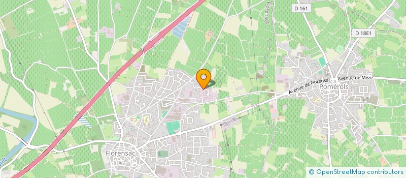 localisation de l'entreprise REGIS  FLORENSAC