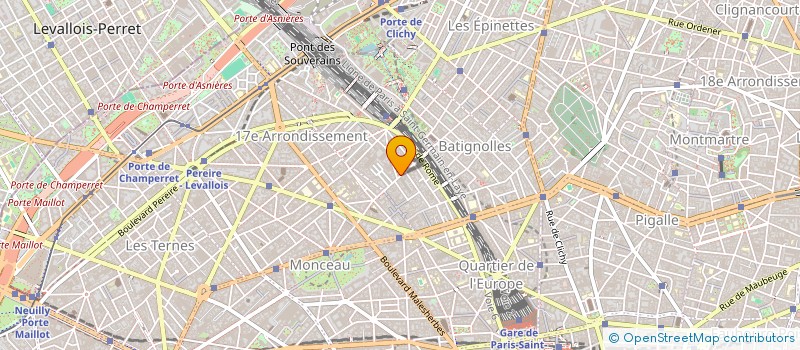 localisation de l'entreprise REGIS  PARIS