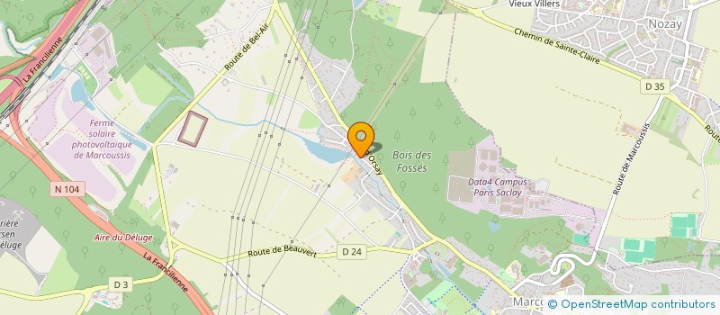 localisation de l'entreprise REGIS BOUET SOLUTIONS à MARCOUSSIS
