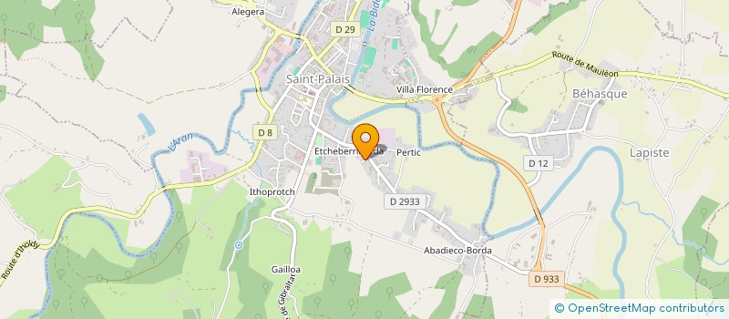 localisation de l'entreprise REGIS DULONG  LUXE-SUMBERRAUTE