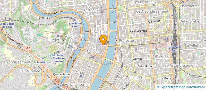 localisation de l'entreprise REGIS ROUSSEL DEVELOPPEMENT  LYON