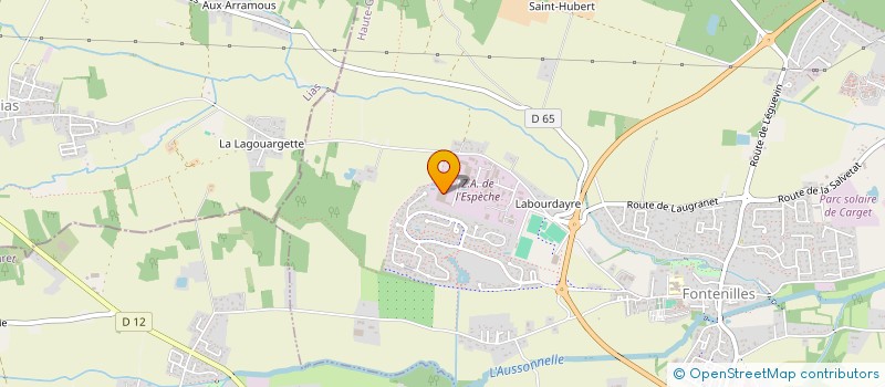 localisation de l'entreprise REGIS SELVA DISTRIBUTION à FONTENILLES