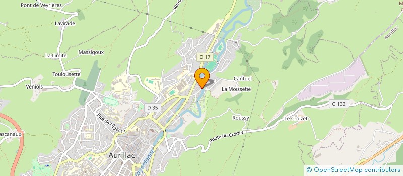 localisation de l'entreprise REGIS TROUPEL à POLMINHAC