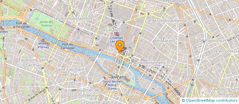 localisation de l'entreprise REGISTRE NATIONAL DES IMPAYES ELECTRICITE à PARIS