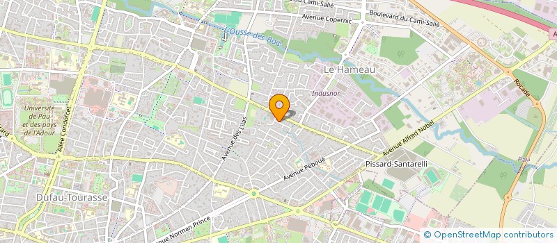 localisation de l'entreprise REGLASSURANCE à PAU