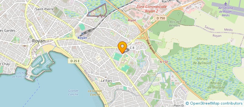 localisation de l'entreprise REGLISMANG à ROYAN