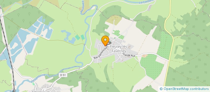 localisation de l'entreprise REGLISS  FLEUREY-LES-FAVERNEY