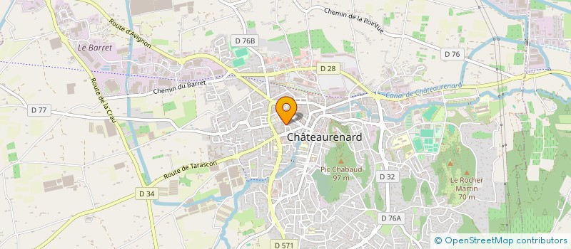 localisation de l'entreprise REGLISSE à CHATEAURENARD