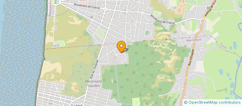 localisation de l'entreprise REGLISSE  MERLIMONT